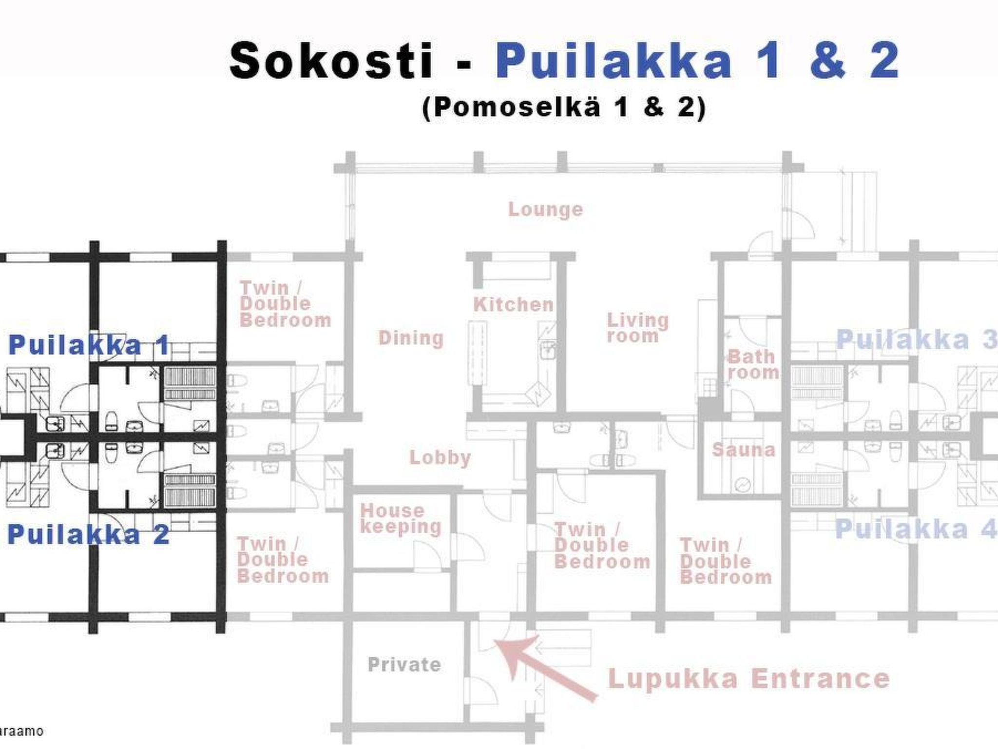 Maison Sokosti - puilakka 1 – Intérieur, photo 15 sur 16