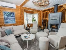 Villa Kätkänkierros: Ruim vakantiehuis aan meer in de bergen bij Levi - thumbnail 2
