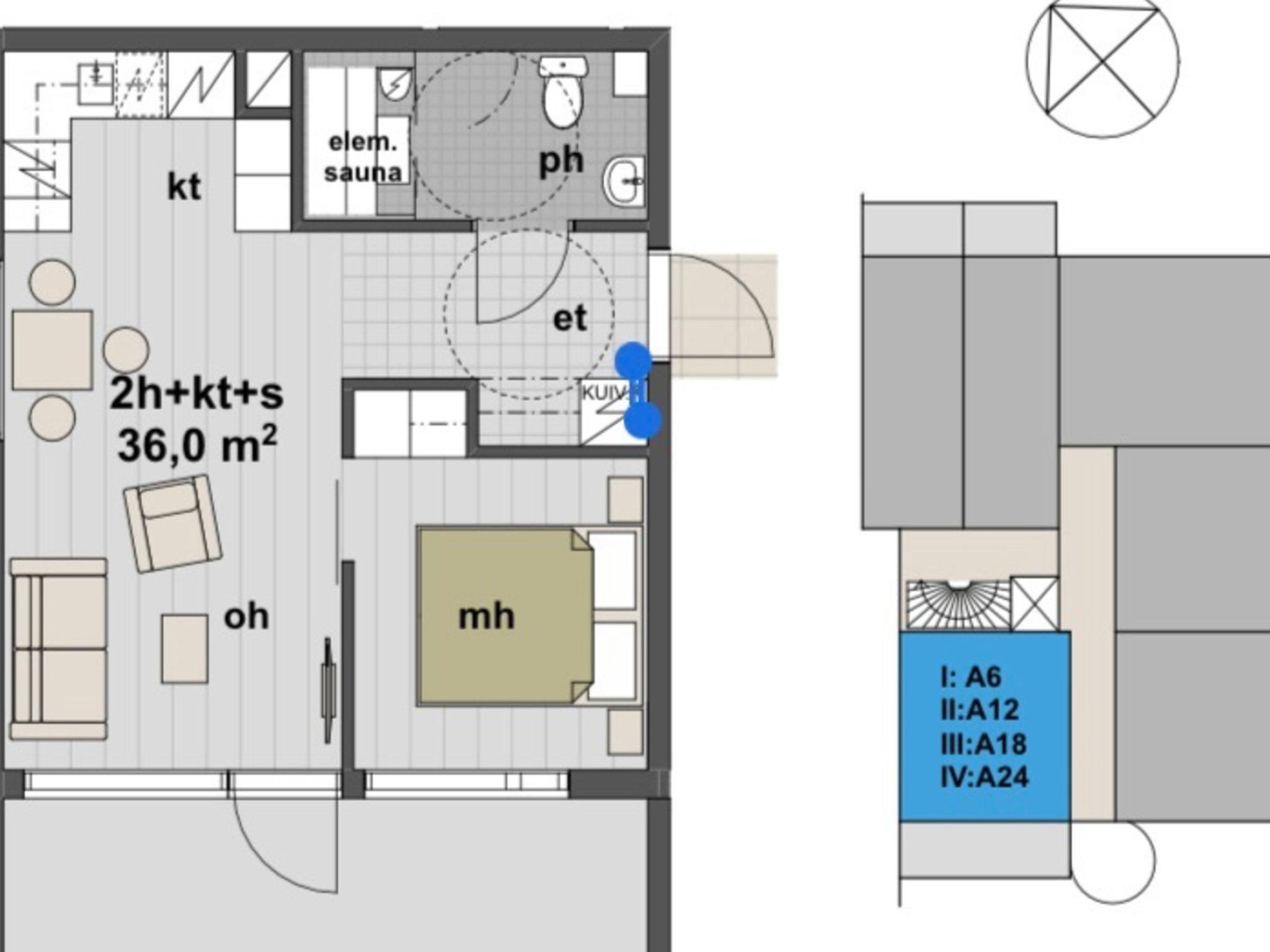 Appartement Aurinkorinne 1 as 24 – Intérieur, photo 22 sur 42