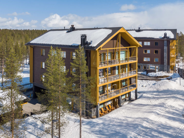 Op 500 m van de piste: sfeervol vakantiehuis in Kittilä in Kittilä