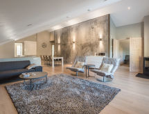 Ruim penthouse appartement voor 10 personen in het hart van Levi, vlakbij de piste - thumbnail 5
