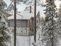 Rustiek appartement in Levi, 400m van skipistes & vlakbij het meer - thumbnail 5
