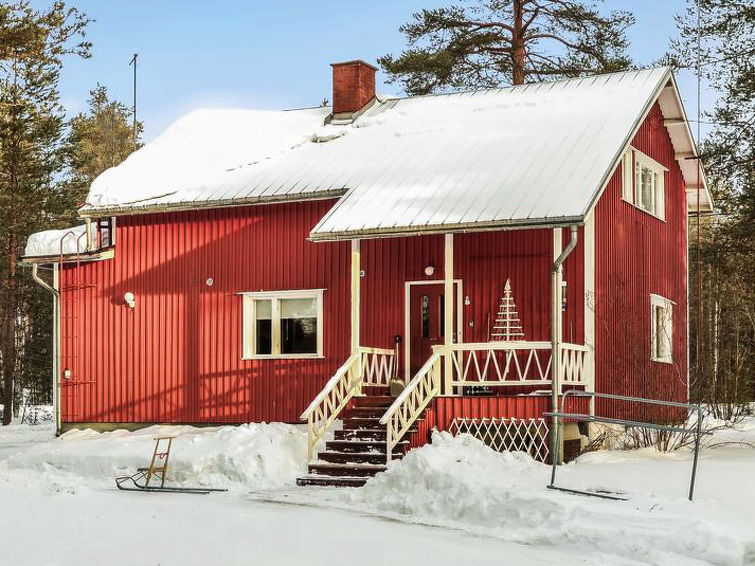 Traditioneel houten vakantiehuis in Kittilä voor 8 personen in Kittilä, Levi