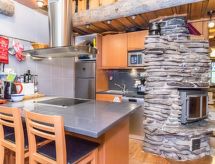 Authentiek blokhutappartement aan de skipiste in Pyhä, Lapland - thumbnail 4