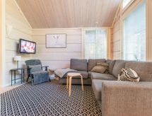 Pyhä vakantiehuis Otso: modern, aan de piste & dichtbij de skilift - thumbnail 6