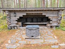 Authentiek blokhutavontuur aan het meer in de bergen van Lapland - thumbnail 2
