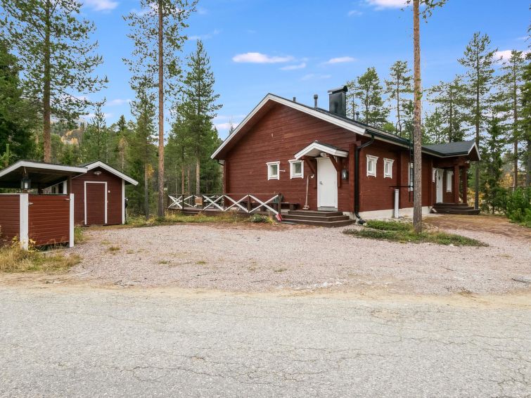 Aan de piste: Ruim vakantiehuis Isokuru 3 in Pelkosenniemi