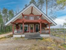 Kuukkelin tupa 2: Authentiek blokhut in Fins Lapland met sauna - thumbnail 1