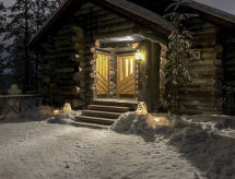 Luxe blokhut Kultahippu met uitzicht op Pyhätunturi in Fins Lapland - thumbnail 2