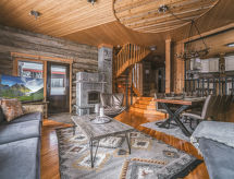 Luxe blokhut Kultahippu met uitzicht op Pyhätunturi in Fins Lapland - thumbnail 3