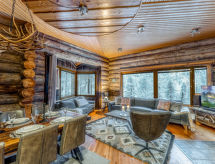 Luxe blokhut Kultahippu met uitzicht op Pyhätunturi in Fins Lapland - thumbnail 5