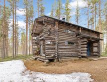 Architectonisch vakantiehuis aan het meer bij Pyhätunturi, Lapland - thumbnail 3