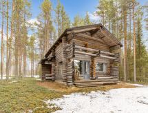 Architectonisch vakantiehuis aan het meer bij Pyhätunturi, Lapland - thumbnail 4