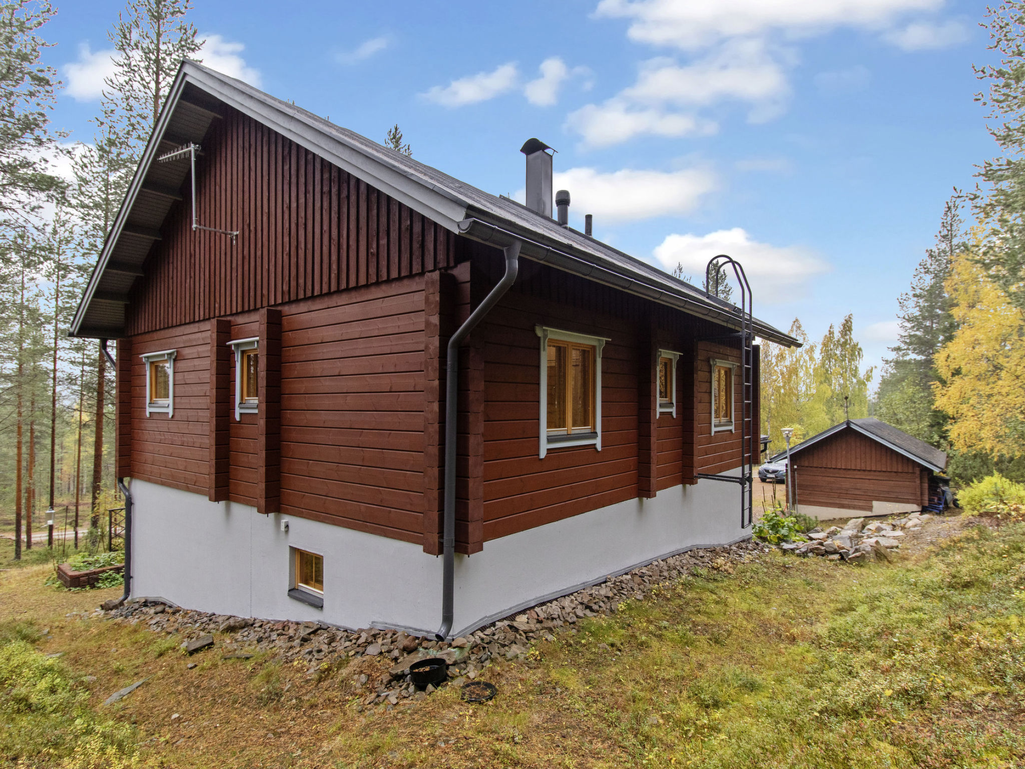 Villa uuttu - Binnen