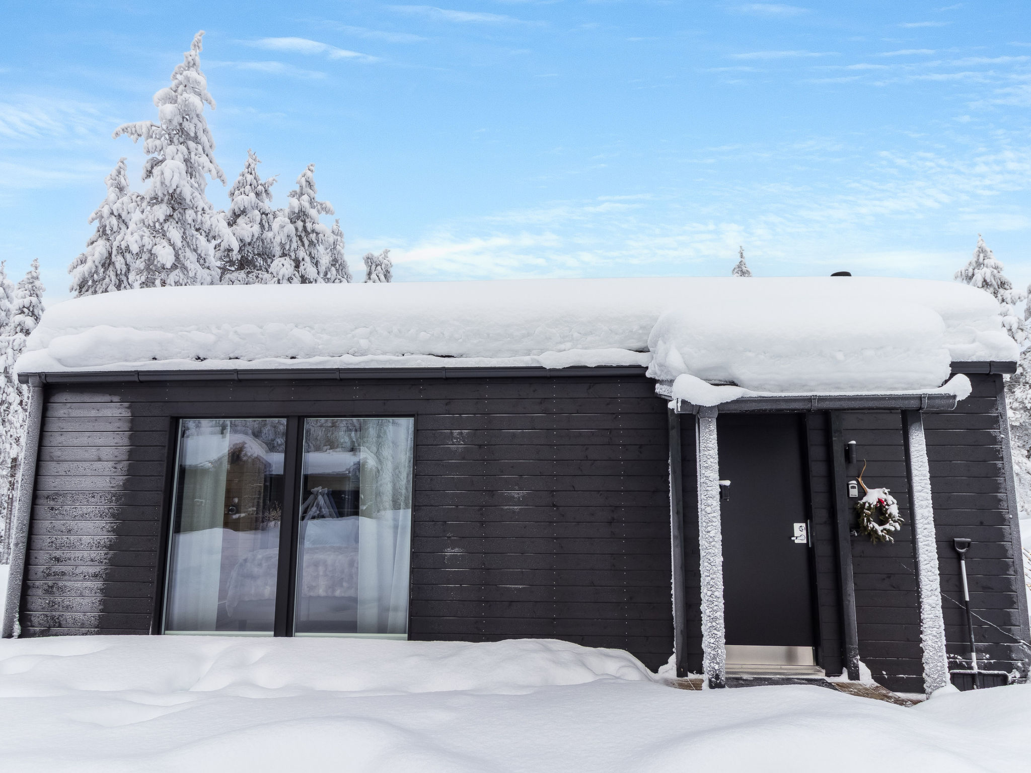Knusse nieuwbouw cabine aan de voet van Pyhä, 2,5 km tot de pistes - foto 2