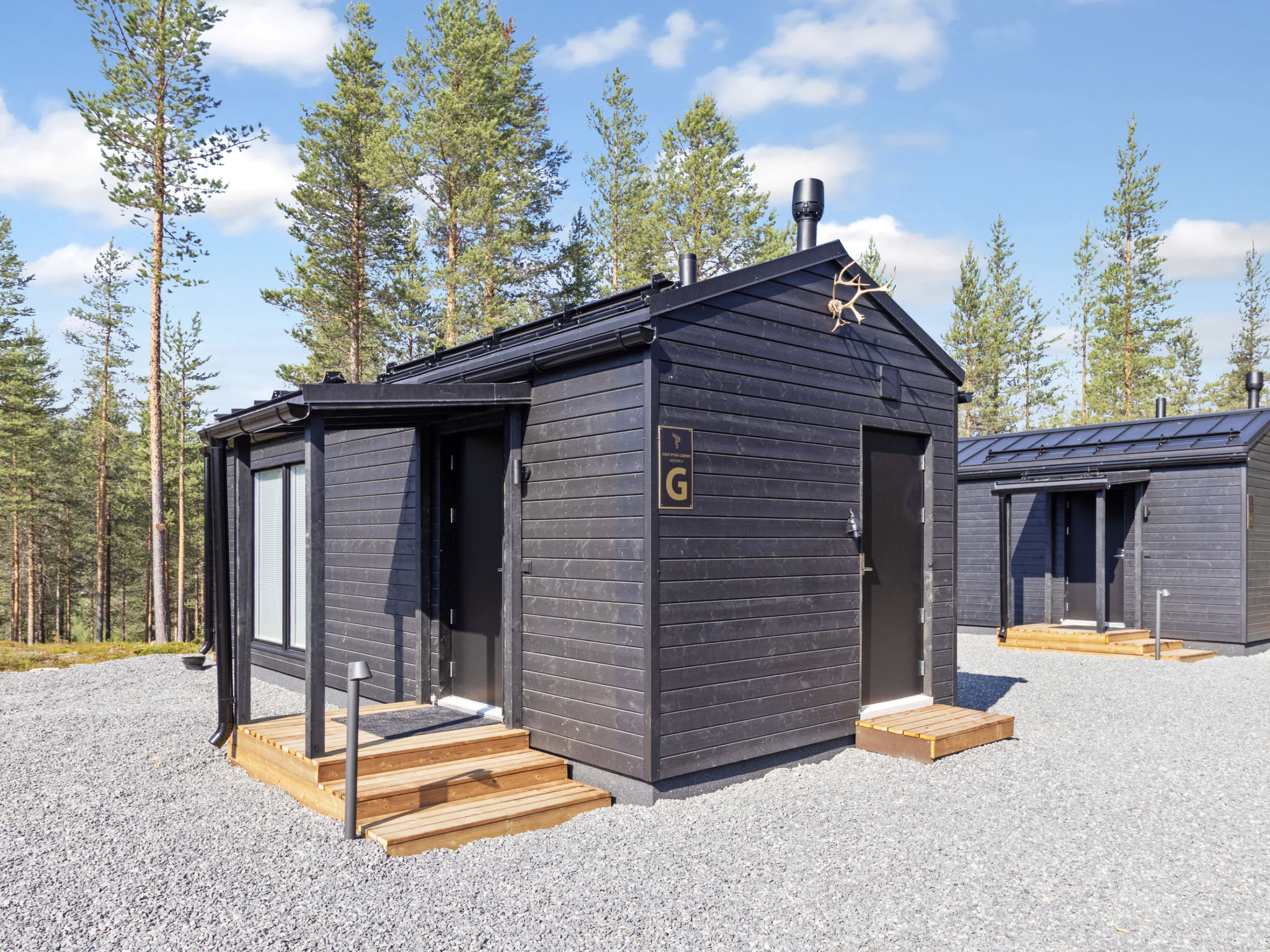 Knusse nieuwbouw cabine aan de voet van Pyhä, 2,5 km tot de pistes - foto 14