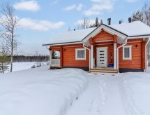 Huvila tornionjoen rannalla