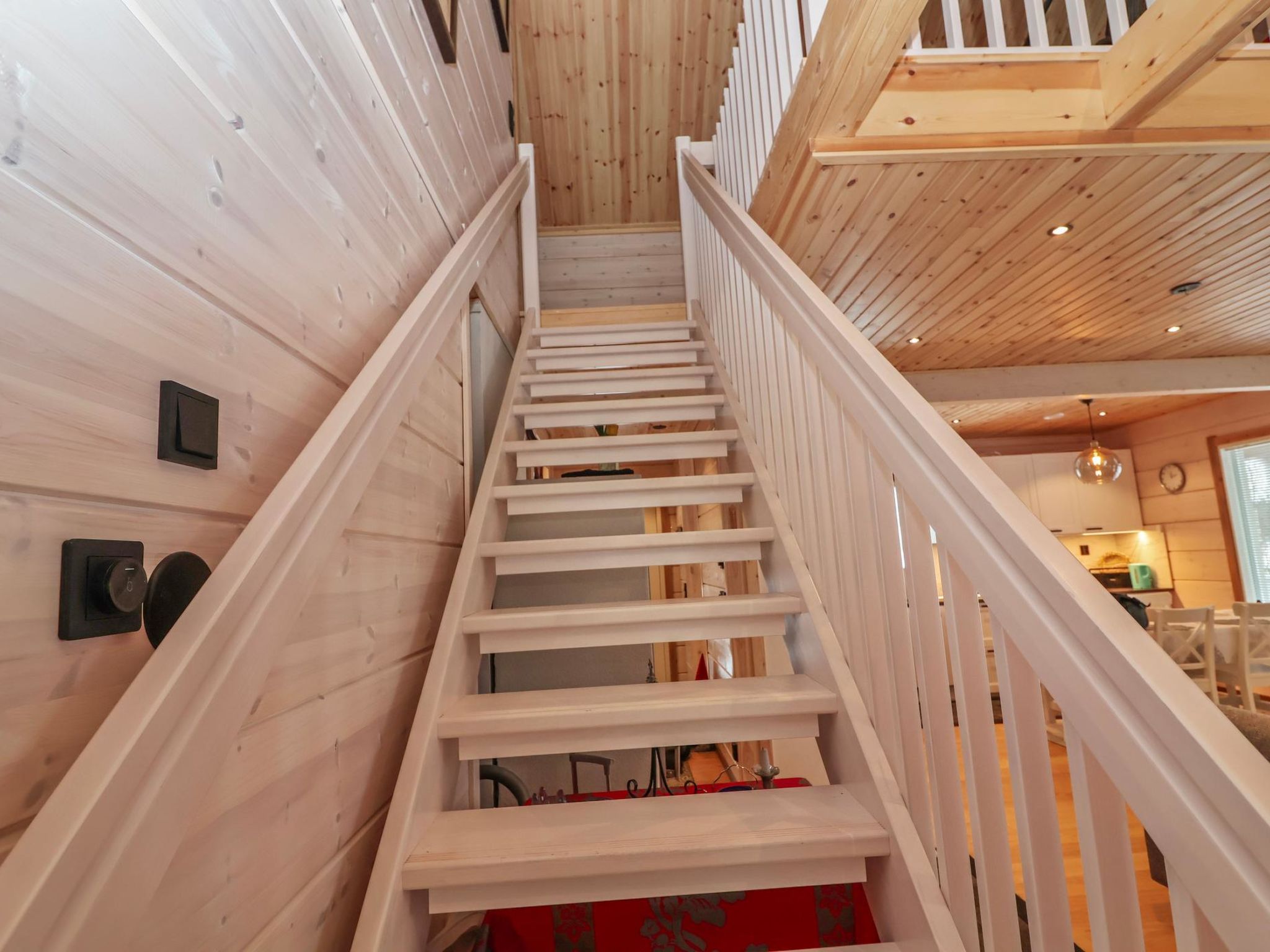 Huvila tornionjoen rannalla-Binnen