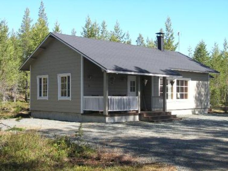 6-persoons vakantiehuis met sauna aan het meer in Posio in Posio