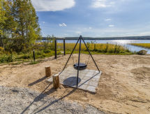 Niittyvilla: Nieuwe Finse Cabine aan Privémeer in Posio, Lapland - thumbnail 4