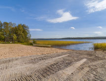 Niittyvilla: Nieuwe Finse Cabine aan Privémeer in Posio, Lapland - thumbnail 6