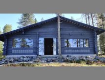 Kiviniemi: Ruim blokhut aan het meer met sauna & hottub in Rovaniemi - thumbnail 6