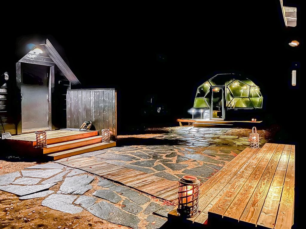 Vakantiehuis Samruam b aurora cabin in Finland