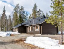 Knusse blokhut Susitupa 6 bij het meer in Salla, Lapland - thumbnail 5