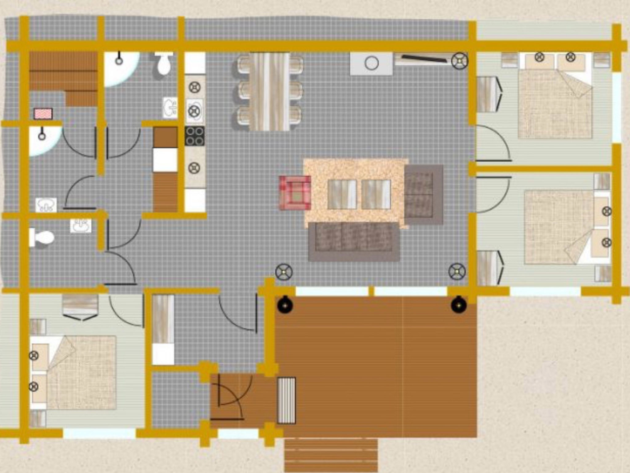Appartement Hampus holiday home – Intérieur, photo 24 sur 46