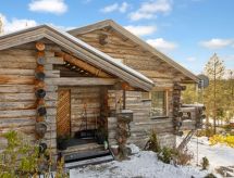 Knus blokhutappartement aan de skipiste bij het meer in Salla, Lapland - thumbnail 3