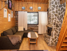 Authentiek blokhutappartement aan de skipiste in Luosto, Lapland - thumbnail 4
