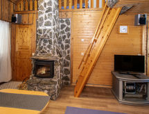 Authentiek blokhutappartement aan de skipiste in Luosto, Lapland - thumbnail 5