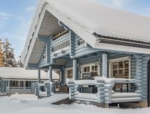 Authentiek Fins blokhut aan het water bij Sodankylä met houtgestookte sauna - thumbnail 2