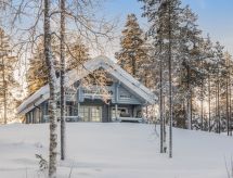 Authentiek Fins blokhut aan het water bij Sodankylä met houtgestookte sauna - thumbnail 6