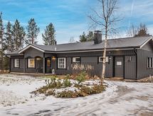 Ruim vakantiehuis aan de Inarijoki rivier met sauna en uitzicht op Noorwegen - thumbnail 5