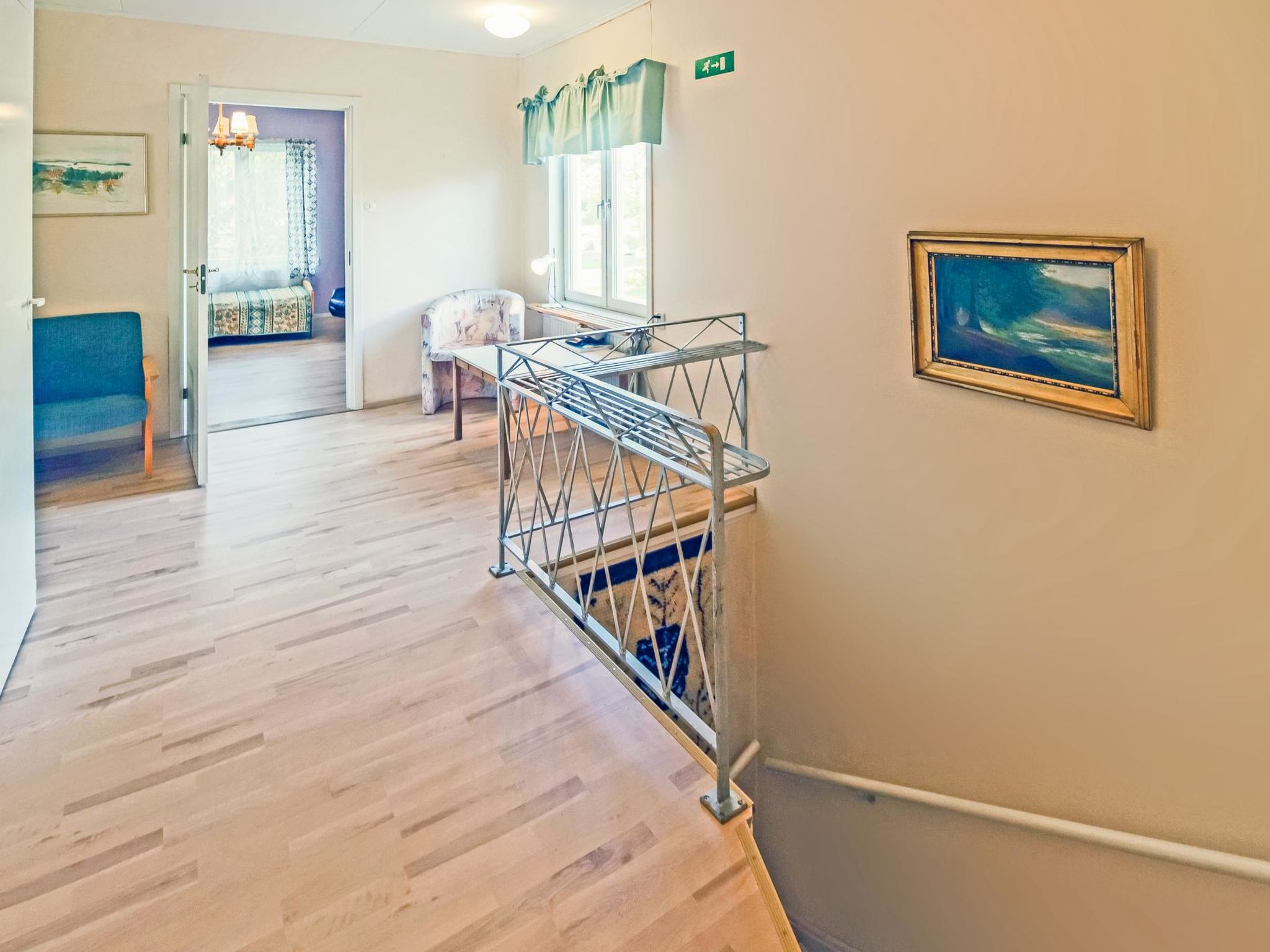 Lövgårdenin lohimaja-Inside