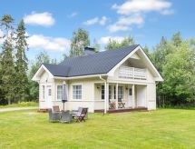 Villa Vuorso: Fins vakantiehuis direct aan het Raanujärvi meer - thumbnail 1