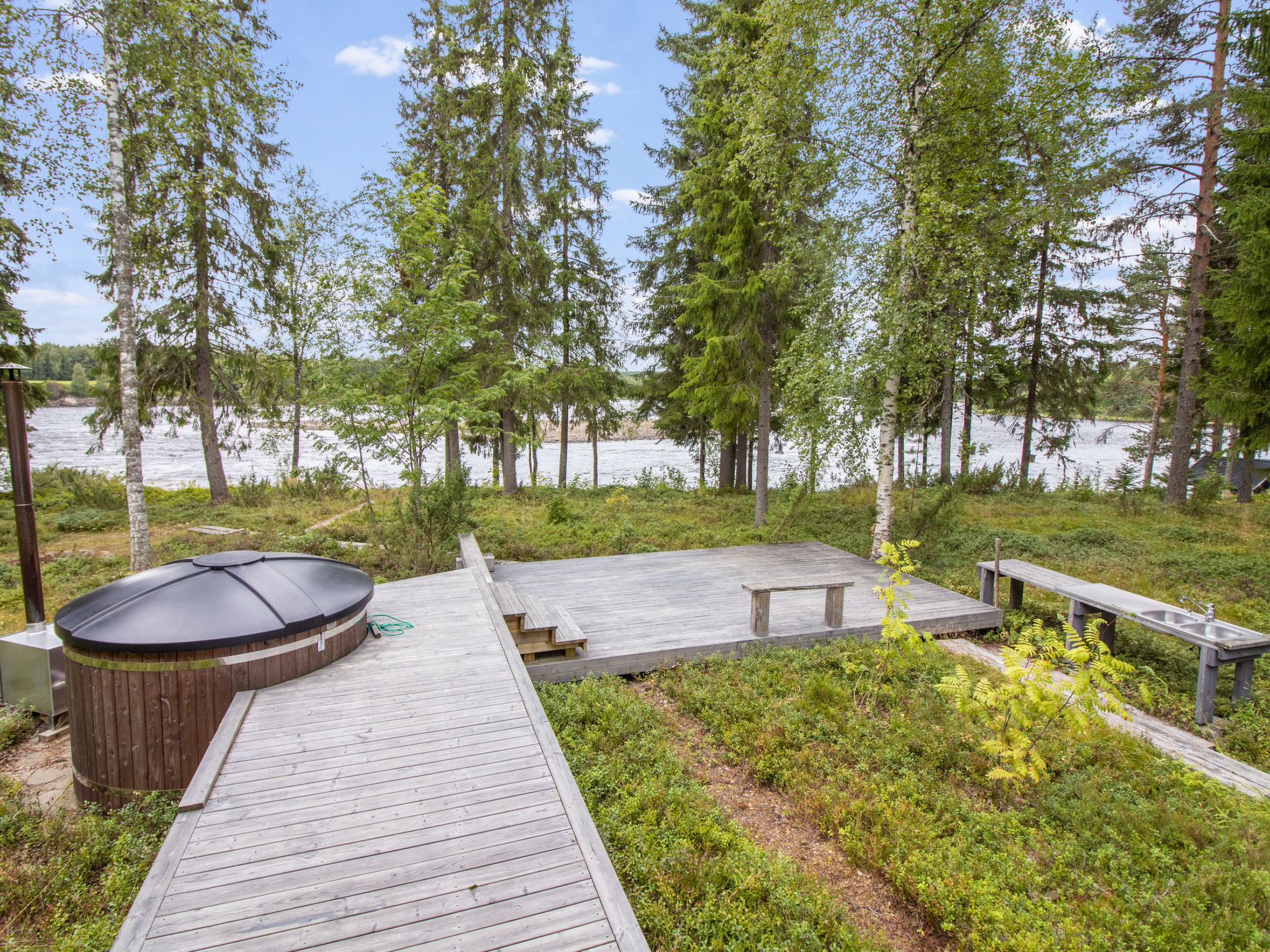 Villa white water-Binnen