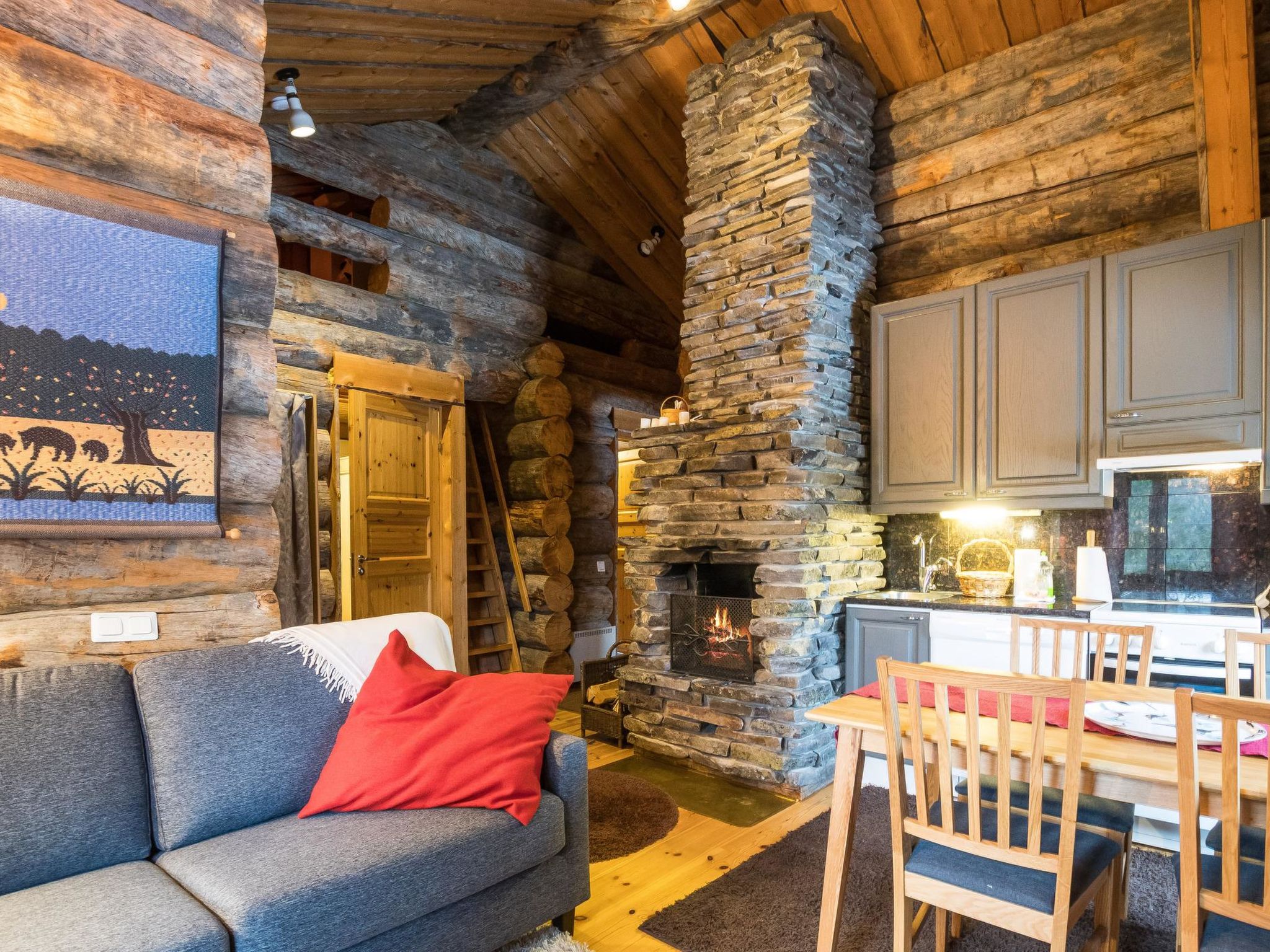 Lomaylläs d58 /palovaarankaarre 11b-Inside