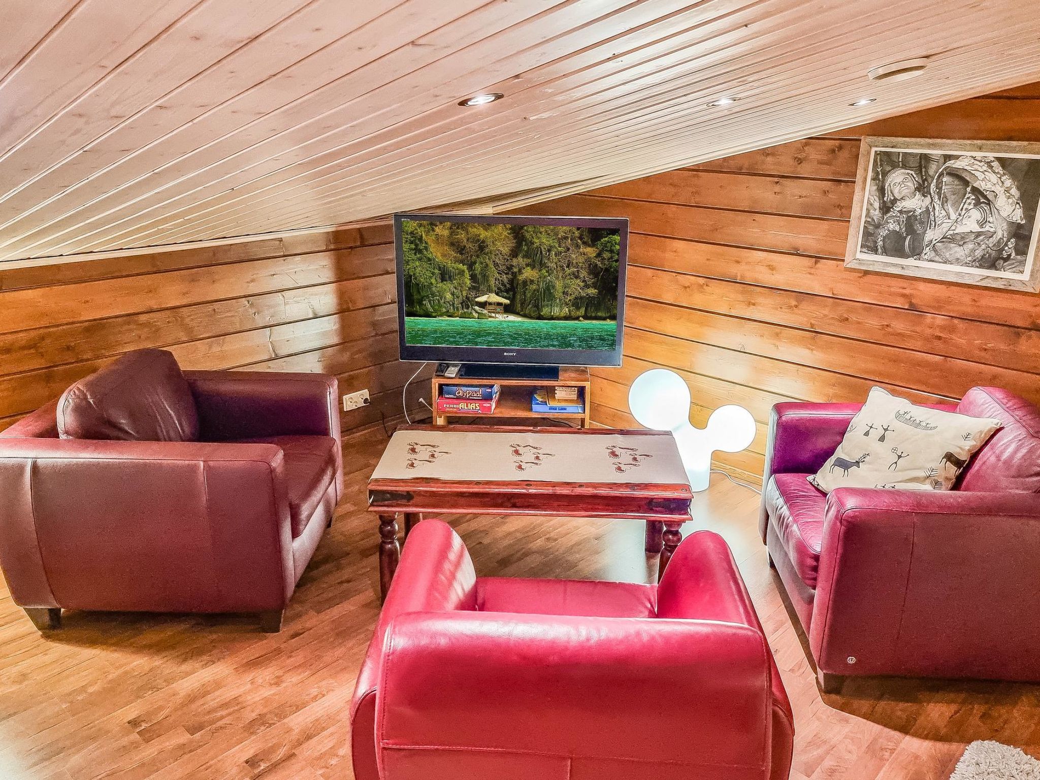 Arctic chalet-Dedans