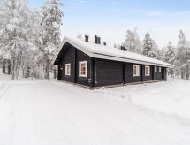 Lomaylläs h105: Authentiek Fins blokhut appartement in Ylläsjärvi, Lapland - thumbnail 1