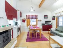 Lomaylläs h105: Authentiek Fins blokhut appartement in Ylläsjärvi, Lapland - thumbnail 2