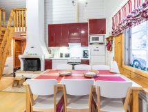 Lomaylläs h105: Authentiek Fins blokhut appartement in Ylläsjärvi, Lapland - thumbnail 3