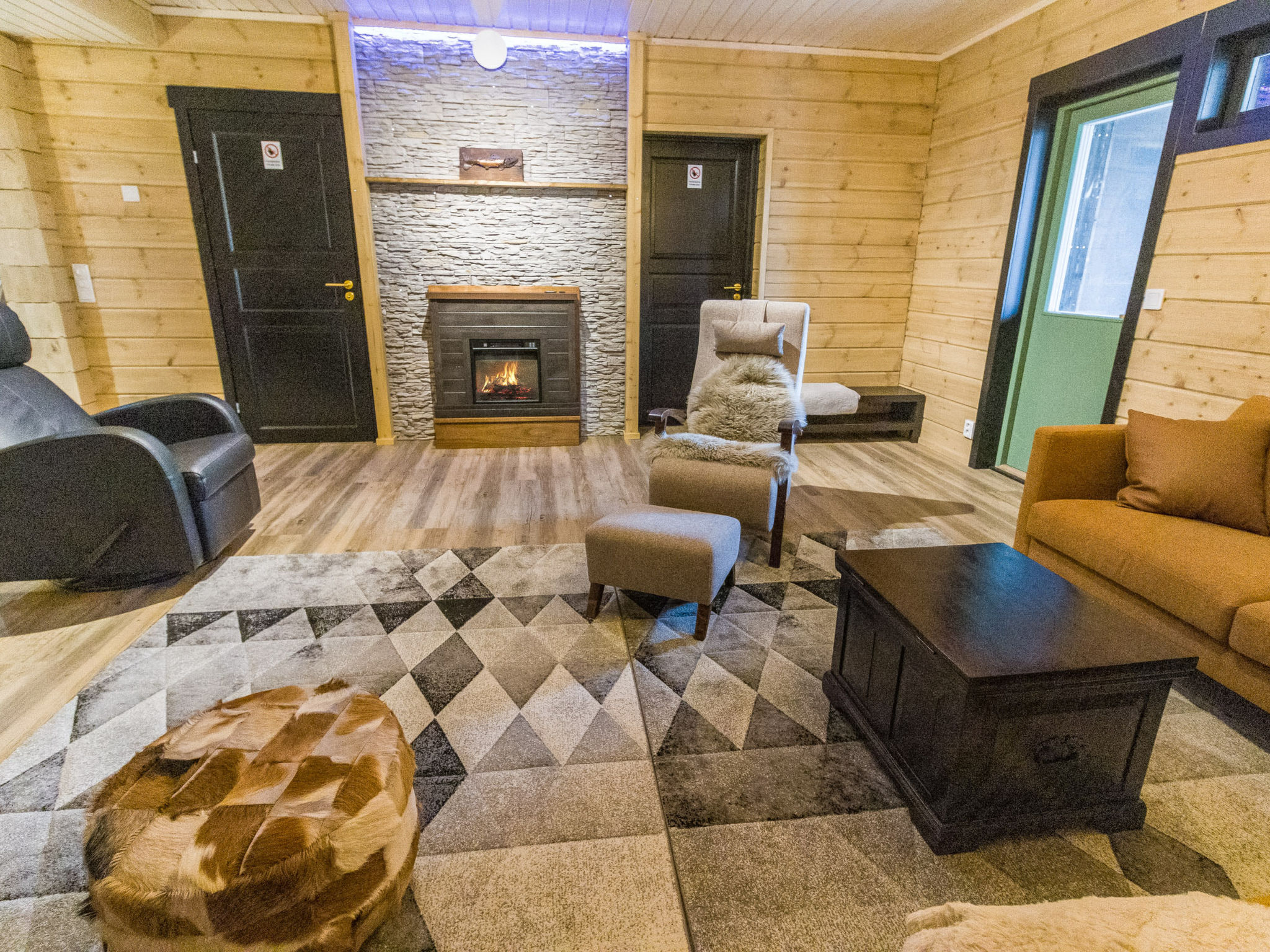 Villa valoisa-Binnen