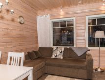 Knusse blokhut aan het meer in Ylläsjärvi – ruimte voor 6 personen met sauna - thumbnail 4