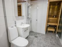 Sfeervol appartement aan skipiste Ylläsjärvi, met sauna & huisdieren welkom - thumbnail 4