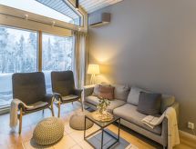 Ruim vakantiehuis voor 8 aan het meer bij Ylläs, Lapland - thumbnail 5