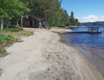 Houten blokhut aan het Koitere-meer met sauna en privéstrand in Ilomantsi - thumbnail 2