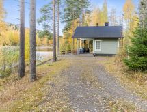 Knusse houten cottage aan het water bij Joensuu - thumbnail 2