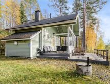Knusse houten cottage aan het water bij Joensuu - thumbnail 4